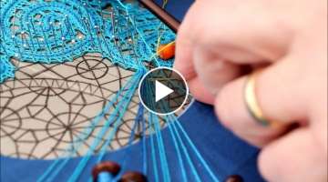 How to join in Bobbin lace - Sewings with lazy susan