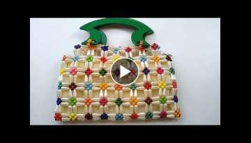 How to Make Crystal /Beaded Purse||Handbag||Clutch | Nomi.Namita crafts |