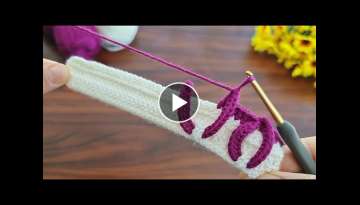 Wow!! Super Very Easy Crochet Knitting