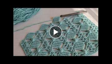 Super Easy 3D how to make eye catching crochet